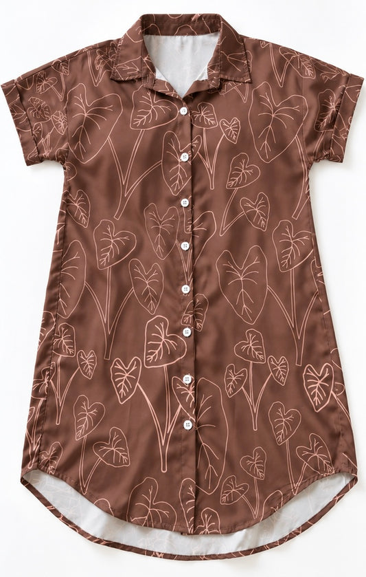 Honey Girl Kalo Shirt Dress